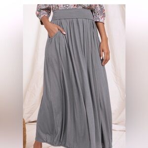 Favorite maxi jersey skirt